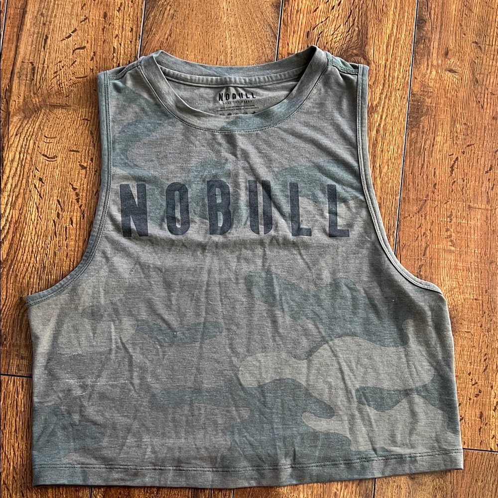 NOBULL Camo Crop  Top